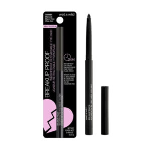Delineador Lápiz Retráctil Wet N Wild Breakup Proof 24H Negro Waterproof  Negro
