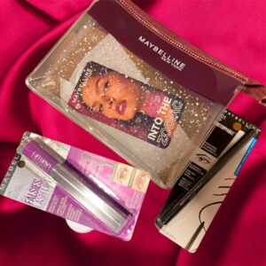 Set Maybelline Máscara The Falsies Lash Lift Lavable A Prueba De Sudor + Delineador Lápiz A Prueba De Agua Unstoppable + Neceser