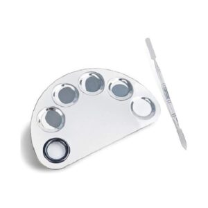 Paletas Mezcladoras De Maquillaje De AceroInoxidable