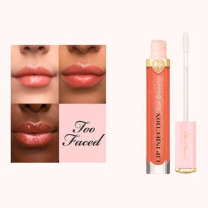 Gloss Lip Injection Too Faced Full Size The bigger The Hoops