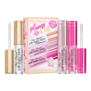 SET TRIO DE GLOSS MINI TOO FACED LIP INJECTION PLUMP Y GO