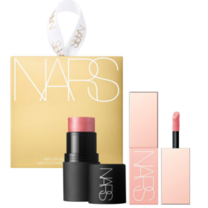 SET DE RUBOR LIQUID + EN BARRA: NARS MINI ORGASM BLUSH DUO