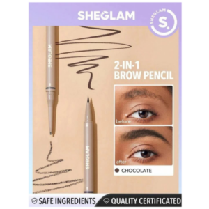 LAPIZ DE CEJAS SHEGLAM 2 IN 1 BROW PENCIL (PLUMON Y LAPIZ DE CEJAS)