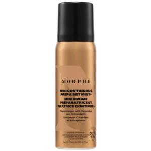 FIJADOR DE MAQUILLAJE MORPHE MINI CONTINUOUS PREP SET MIST + CERAMIDAS