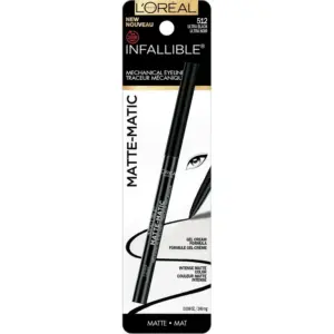 DELINEADOR LOREAL INFALLIBLE MATTE- MATIC RETRACTIL - NEGRO