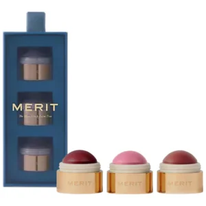 Mini Flush Balm Cream Blush Trio Set - Merit